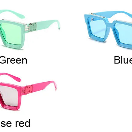 Classic Sunglasses Men Women Driving Square Frame Fishing Travel Sun Glasses Male Goggles Sports UV400 Eyewear