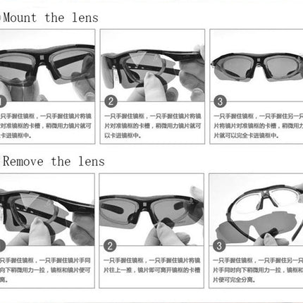 Cycling Sunglasses Sports Men Glasses Road Bicycle Glasses Mountain Bike Riding Protection Goggles Eyewear Women Sun Glasses