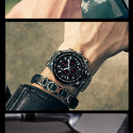 Relogio Masculino WWOOR Mens Watches 2024 Top Brand Luxury Wrist Watches For Men Gold Big Golden Male Chronograph Wristwatch Man