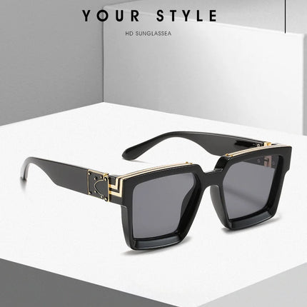 Classic Sunglasses Men Women Driving Square Frame Fishing Travel Sun Glasses Male Goggles Sports UV400 Eyewear