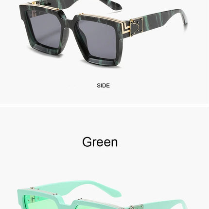 Classic Sunglasses Men Women Driving Square Frame Fishing Travel Sun Glasses Male Goggles Sports UV400 Eyewear