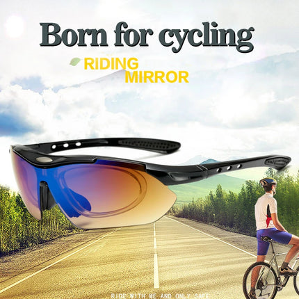 Cycling Sunglasses Sports Men Glasses Road Bicycle Glasses Mountain Bike Riding Protection Goggles Eyewear Women Sun Glasses