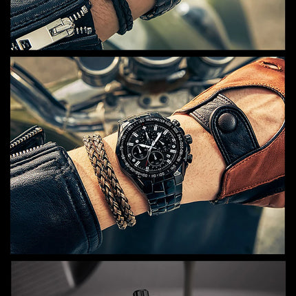 Relogio Masculino WWOOR Mens Watches 2024 Top Brand Luxury Wrist Watches For Men Gold Big Golden Male Chronograph Wristwatch Man