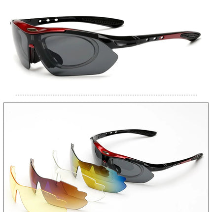 Cycling Sunglasses Sports Men Glasses Road Bicycle Glasses Mountain Bike Riding Protection Goggles Eyewear Women Sun Glasses