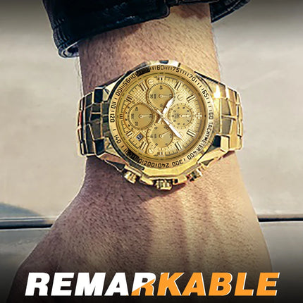 Relogio Masculino WWOOR Mens Watches 2024 Top Brand Luxury Wrist Watches For Men Gold Big Golden Male Chronograph Wristwatch Man