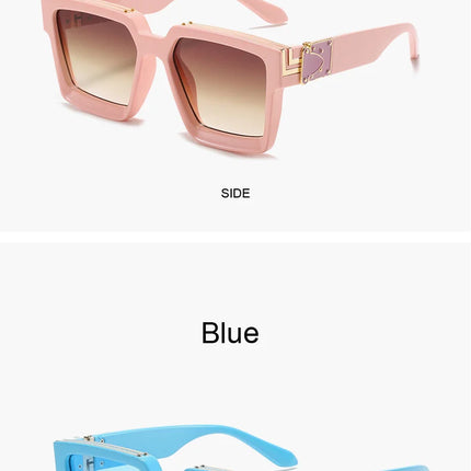 Classic Sunglasses Men Women Driving Square Frame Fishing Travel Sun Glasses Male Goggles Sports UV400 Eyewear