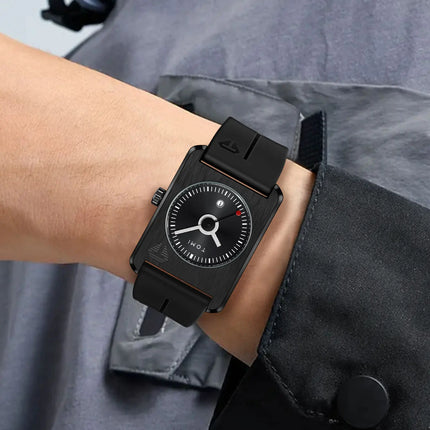 Men's fashion watches quartz watches square small dial wrist watches magnetic buckle watches simple leisure watches