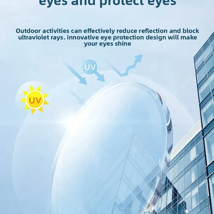 Curved One-Piece Sunglasses, Frameless Square Cut-Edge Design, UV400 Protection, Women's High-End Street Style