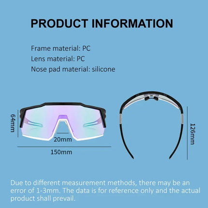 Cycling Sunglasses for Mens Womens Outdoor Activities Bike Sports Baseball Running Fishing Glasses UV Protection