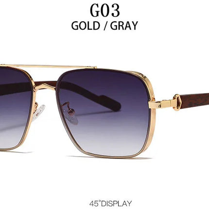 2023 Sunglasses For Men Square Sunglasses Women Trendy Luxe Vintage Fashion Glasses Retro Steampunk Shades Gafas De Sol Hombre