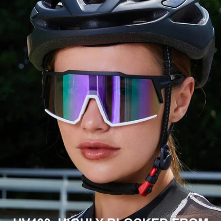Cycling Sunglasses for Mens Womens Outdoor Activities Bike Sports Baseball Running Fishing Glasses UV Protection