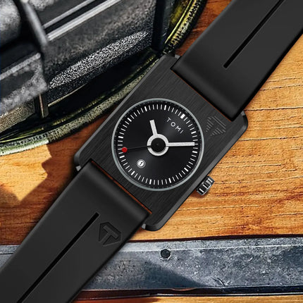 Men's fashion watches quartz watches square small dial wrist watches magnetic buckle watches simple leisure watches