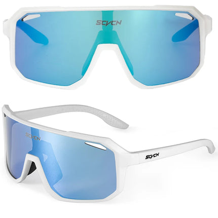SCVCN Cycling Glasses Bike Mountain Bicycle Hiking Camping Golf UV400 Sunglasses Sport Protection Glasses for Men Women Baseball