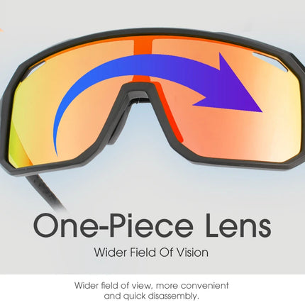 SCVCN Cycling Glasses Bike Mountain Bicycle Hiking Camping Golf UV400 Sunglasses Sport Protection Glasses for Men Women Baseball