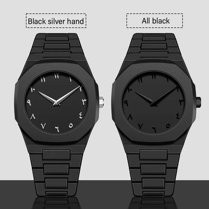 Men's Business Watches Fashion Classic Creative Plastic Watches Quartz Watches Black Waterproof Watches Hot Sale