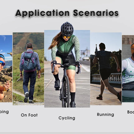 SCVCN Cycling Glasses Bike Mountain Bicycle Hiking Camping Golf UV400 Sunglasses Sport Protection Glasses for Men Women Baseball