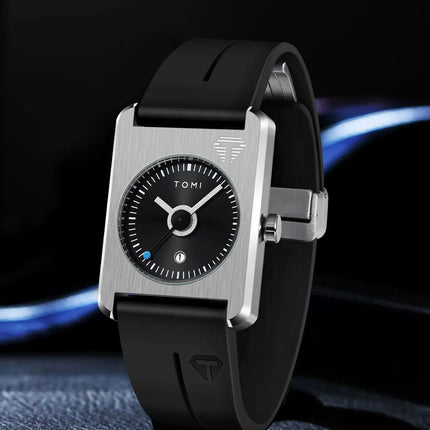 Men's fashion watches quartz watches square small dial wrist watches magnetic buckle watches simple leisure watches