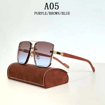 2023 Sunglasses For Men Square Sunglasses Women Trendy Luxe Vintage Fashion Glasses Retro Steampunk Shades Gafas De Sol Hombre