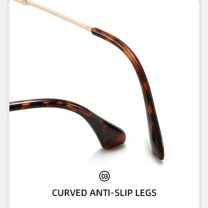 Hot-selling square rimless sunglasses, ultra-light, comfortable, multi-color lenses, stylish and practical.