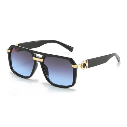 2025 Sunglasses for Women Fashionable Square Frame Glasses with Golden Decorative Legs and Exquisite Design for Women Glasses