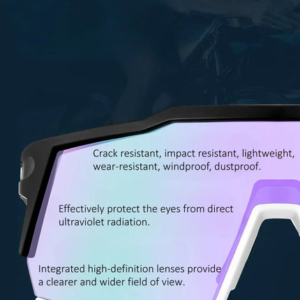 Cycling Sunglasses for Mens Womens Outdoor Activities Bike Sports Baseball Running Fishing Glasses UV Protection