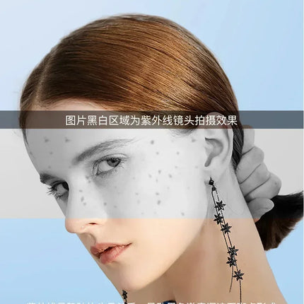 Man Summer 2025 new sunglasses high-end square slimming Facebook same style sunglasses anti UV simple women's version