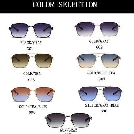 2023 Sunglasses For Men Square Sunglasses Women Trendy Luxe Vintage Fashion Glasses Retro Steampunk Shades Gafas De Sol Hombre