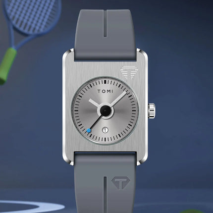 Men's fashion watches quartz watches square small dial wrist watches magnetic buckle watches simple leisure watches