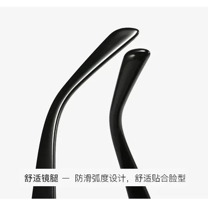 Man Summer 2025 new sunglasses high-end square slimming Facebook same style sunglasses anti UV simple women's version