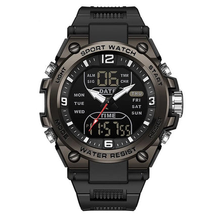 Fashionable and trendy men's sports and leisure watches, multifunctional electronic watches for teenagers and students