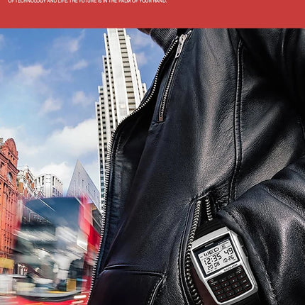 Explosive Men's Watches Top Luxury Men's Calculator Watches Multifunctional LED Watches Men's Sports Watches Computer Style